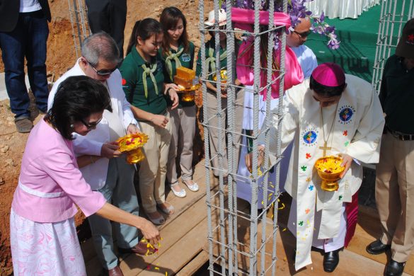 ร่วมกับ คุณทิพาภรณ์ โชควัฒนา และครอบครัว “ถวายวัดบุญราศี นิโคลาส บุญเกิด กฤษบำรุง เขาใหญ่ “