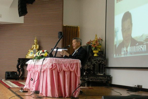 เป็นวิทยากรบรรยายหัวข้อเรื่อง “พระพุทธศาสนากับวัฒนธรรมเชิงพาณิชย์ของโลก”